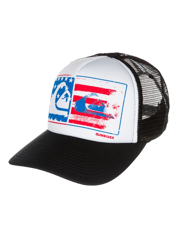 quiksilver, AFTER HOURS TRUCKER, WHITE (wbb0) 0 AFTER HOURS TRUCKER AQYHA00305 Quiksilver