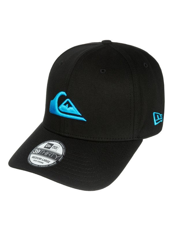 quiksilver, Mountain & Wave Black New Era Hat, HAWAIIAN OCEAN (bmj0) 0 Mountain & Wave Black New Era Hat AQYHA03222 Quiksilver