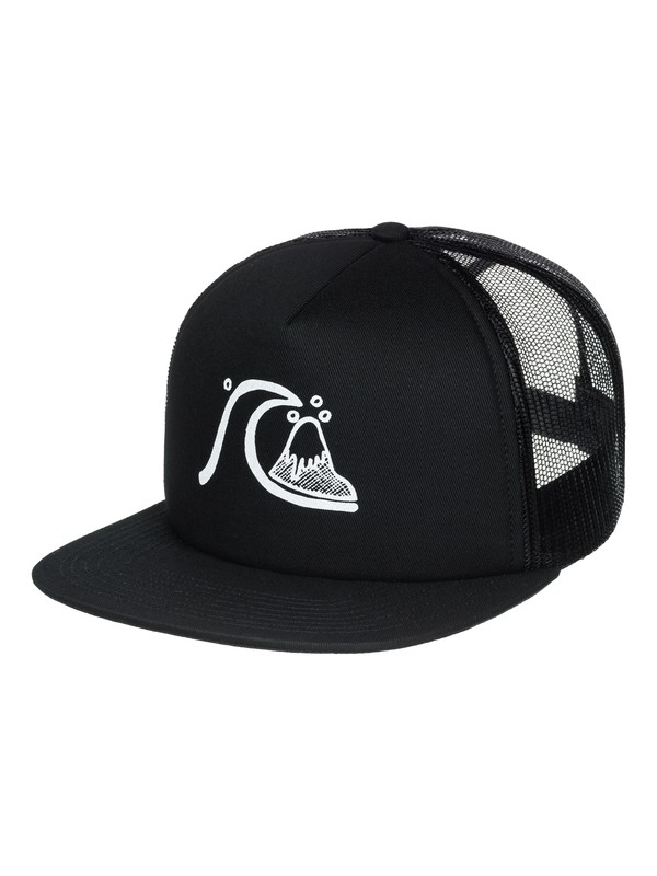 quiksilver, The Trucker - Trucker Cap, BLACK (kvj0) 0 The Trucker - Trucker Cap AQYHA03292 Quiksilver