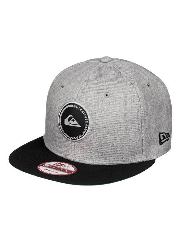 quiksilver, Stake - Casquette snapback, MEDIUM GREY HEATHER (kpvh) 0 Stake - Casquette snapback AQYHA03393 Quiksilver