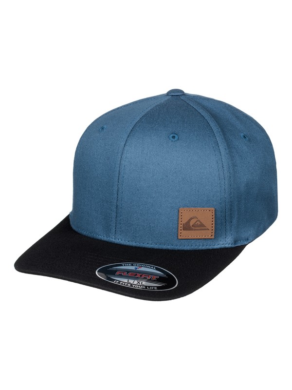 quiksilver, Side Winded - Flexfit Cap, DARK DENIM (brq0) 0 Side Winded - Flexfit Cap AQYHA03460 Quiksilver
