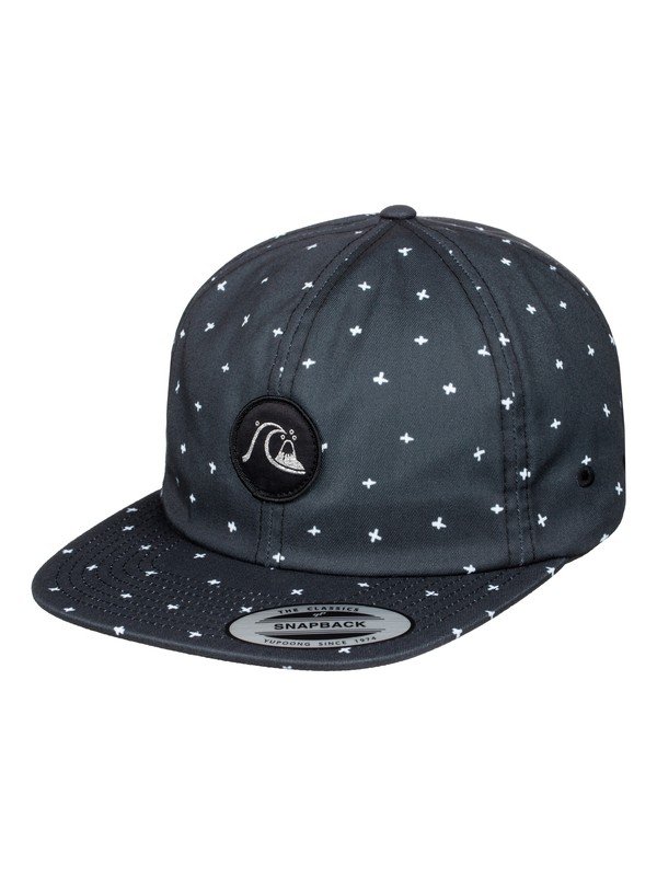 quiksilver, Turbs - Strapback Cap, CROSSED OUT ANTHRACITE (kvj6) 0 Turbs - Strapback Cap AQYHA03472 Quiksilver