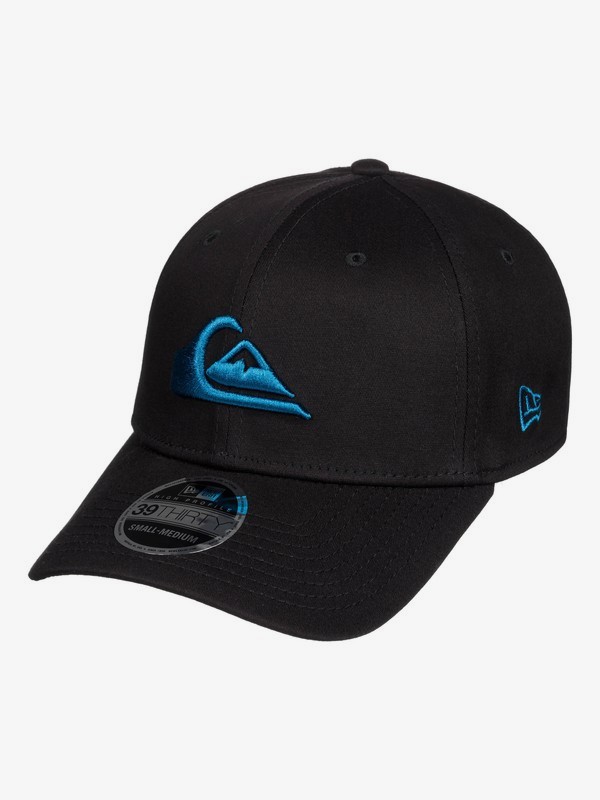 quiksilver, Mountain & Wave New Era® Stretch Fit Hat, CRYSTAL TEAL (brn0) 0 Mountain & Wave New Era® Stretch Fit Hat Blue AQYHA03487 Quiksilver