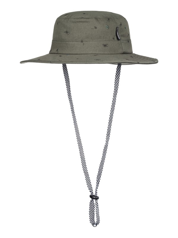 quiksilver, Commotion Bucket Hat, BRONZE GREEN (gqq0) 0 Commotion Bucket Hat AQYHA03493 Quiksilver