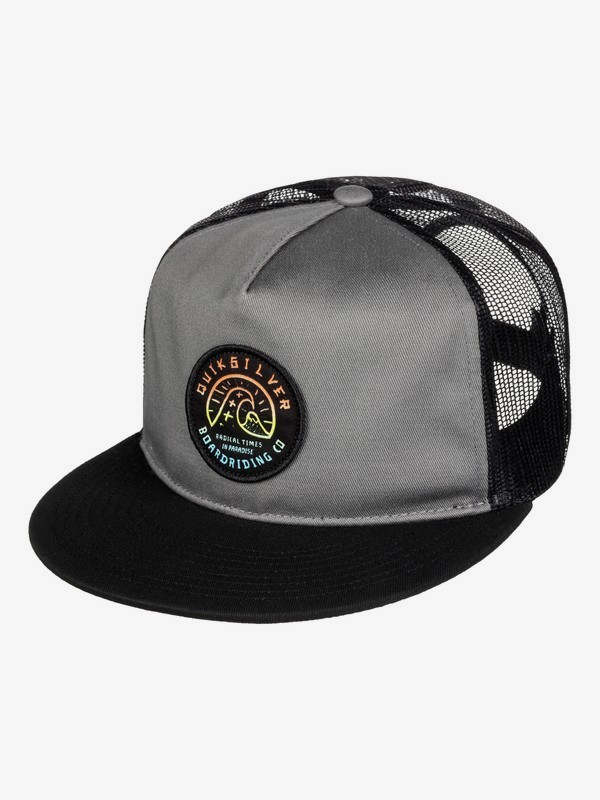 quiksilver, Concentrated - Gorra Tipo Trucker, STORMY WEATHER (bzj0) 0 Concentrated - Gorra Tipo Trucker AQYHA03520 Quiksilver