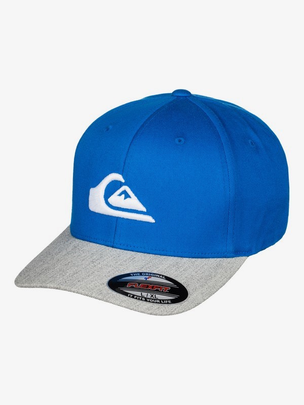 quiksilver, Mountain And Wave - Flexfit Cap, IMPERIAL BLUE (brc0) 0 Mountain And Wave - Flexfit Cap AQYHA03630 Quiksilver