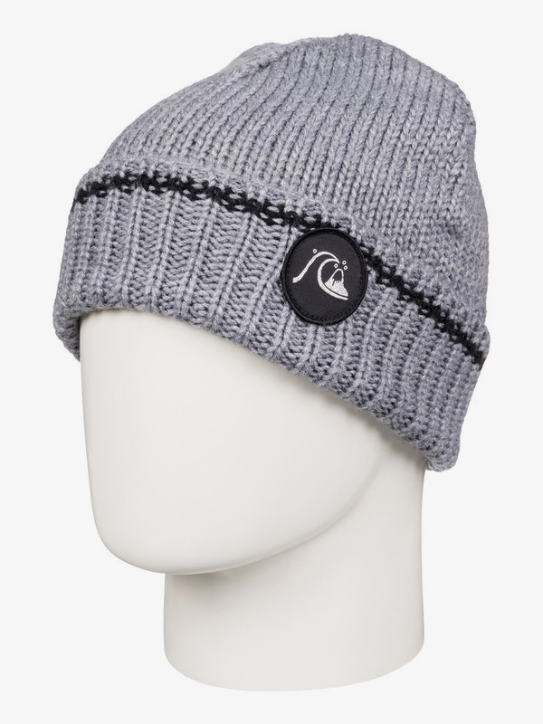 quiksilver, Gel Stop Beanie, MEDIUM GREY HEATHER (kpwh) 0 Gel Stop Beanie AQYHA03649 Quiksilver