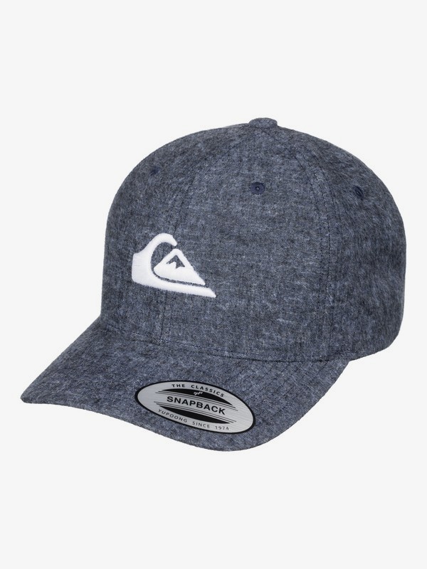 quiksilver, Decades Plus - Casquette snapback, DARK DENIM (brq0) 0 Decades Plus - Casquette snapback AQYHA03679 Quiksilver