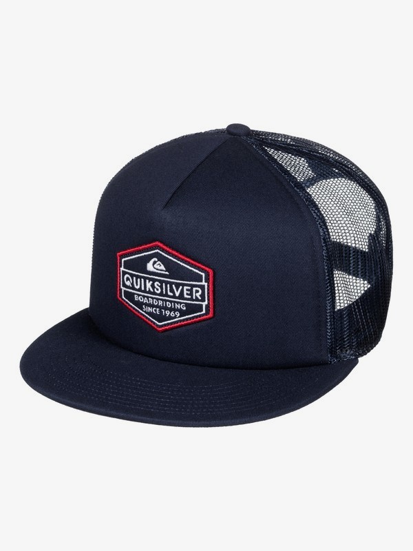 quiksilver, Marbleson - Trucker Cap, NAVY BLAZER (byj0) 0 Marbleson - Trucker Cap AQYHA03684 Quiksilver
