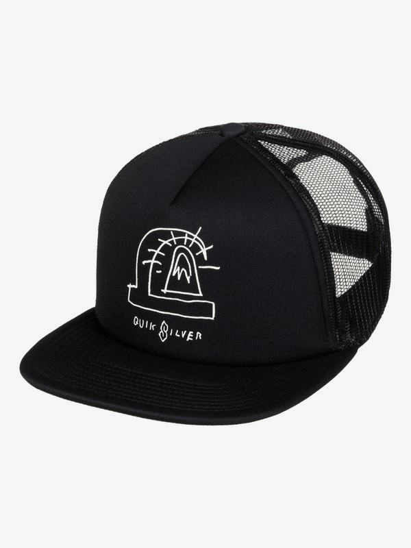 quiksilver, Stale - Trucker Cap, BLACK (kvj0) 0 Stale - Trucker Cap AQYHA03724 Quiksilver