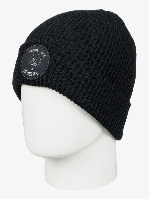 quiksilver, Travis Rice - Bonnet, BLACK (kvj0) 0 Travis Rice - Bonnet AQYHA03739 Quiksilver