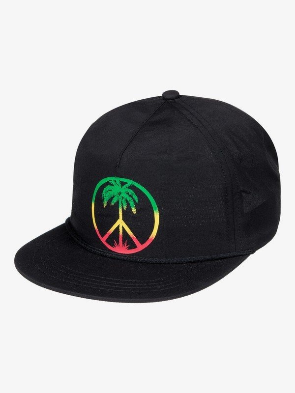 quiksilver, Peace On The Beach - Snapback Cap for Men, BLACK (kvj0) 0 Peace On The Beach - Snapback Cap for Men AQYHA03824 Quiksilver