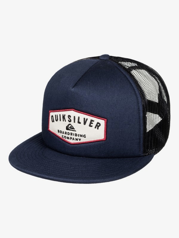 quiksilver, Jetty Grind Trucker Hat, NAVY BLAZER (byj0) 0 Jetty Grind Trucker Hat AQYHA03856 Quiksilver