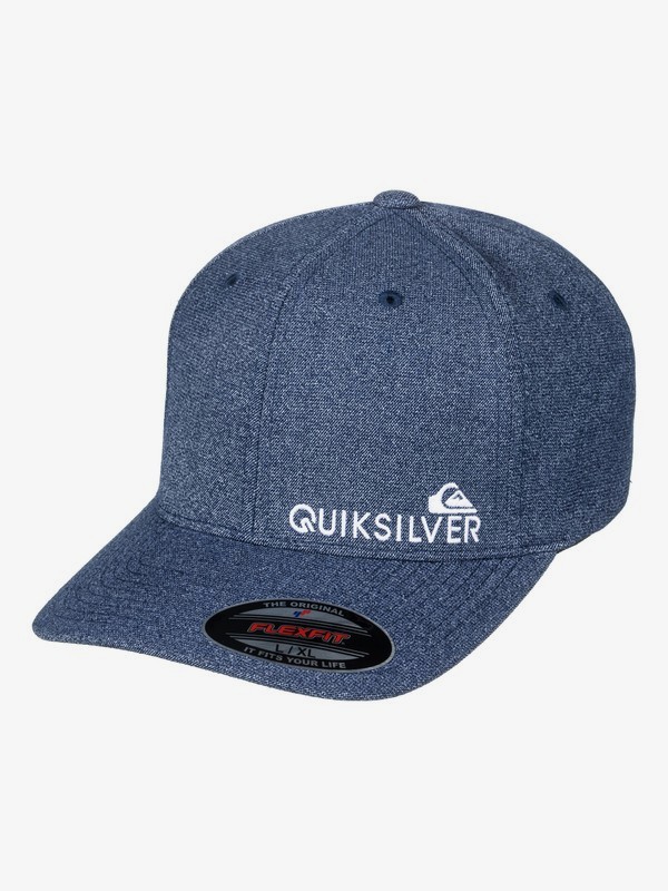 quiksilver, Sidestay Flexfit Hat, NAVY BLAZER HEATHER (byjh) 0 Sidestay Flexfit Hat AQYHA03985 Quiksilver