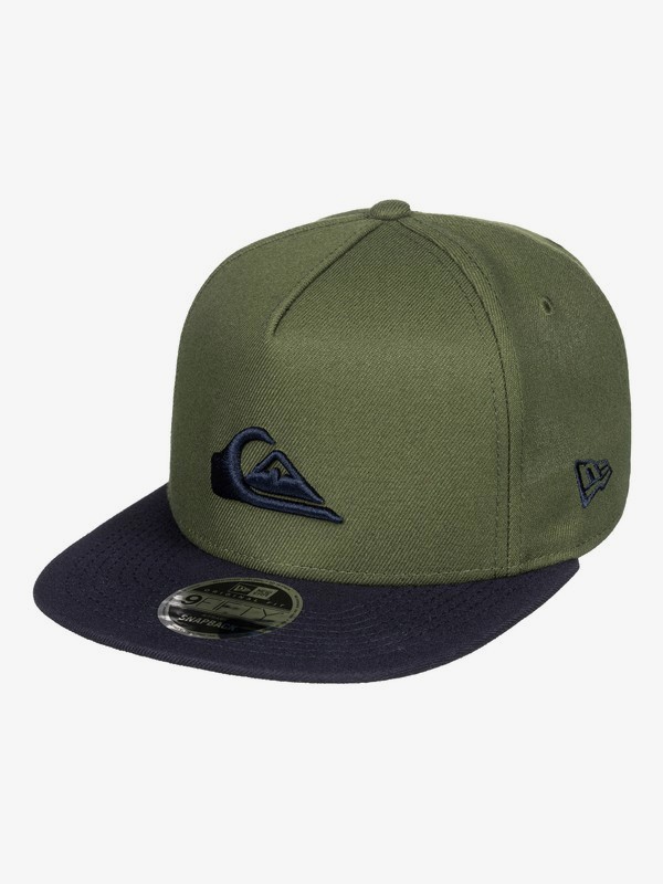 quiksilver, Stuckles Snap Snapback Hat, THYME (cqy0) 0 Stuckles Snap Snapback Hat Brown AQYHA03989 Quiksilver