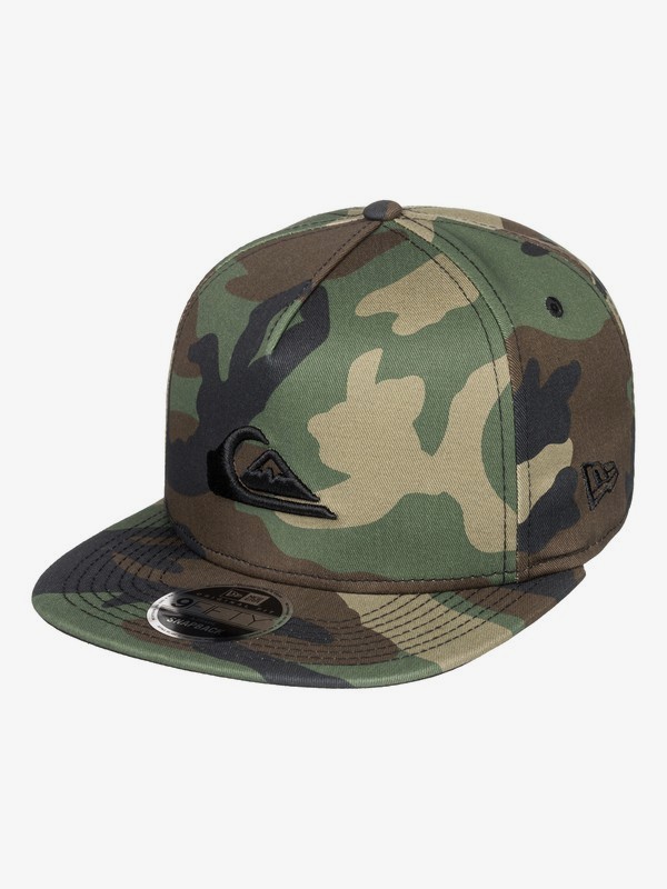 quiksilver, Stuckles Snap Snapback Hat, CAMO (gra0) 0 Stuckles Snap Snapback Hat Green AQYHA03989 Quiksilver