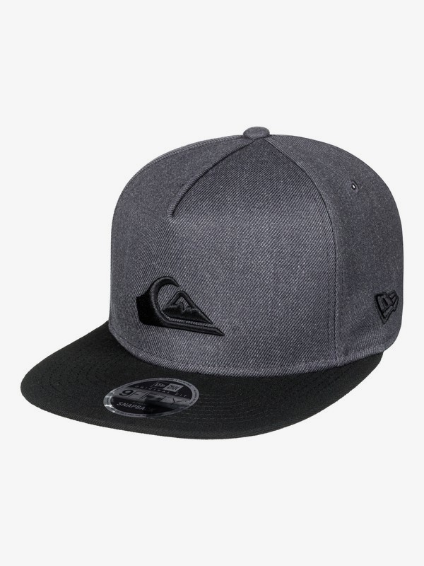 quiksilver, Stuckles Snap Snapback Hat, CHARCOAL HEATHER (ktah) 0 Stuckles Snap Snapback Hat Black AQYHA03989 Quiksilver