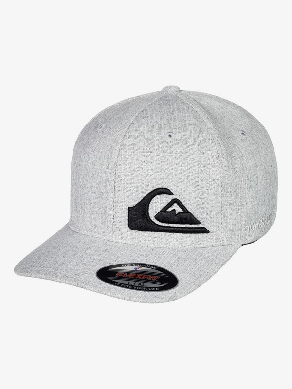 quiksilver, Final Flexfit® Hat, LIGHT GREY HEATHER (sjsh) 0 Final Flexfit® Hat Grey AQYHA04120 Quiksilver