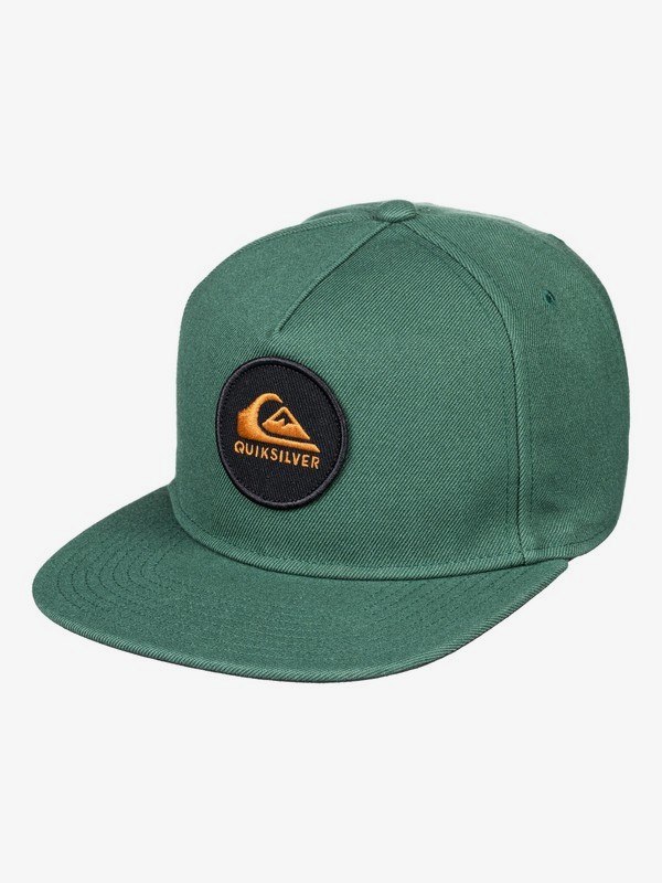 quiksilver, Perfect Snap Snapback Hat, FOREST NIGHT (csn0) 0 Perfect Snap Snapback Hat Brown AQYHA04136 Quiksilver