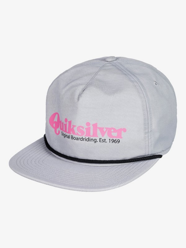 quiksilver, Torrie Piner Snapback Hat, SLEET (szp0) 0 Torrie Piner Snapback Hat Grey AQYHA04157 Quiksilver