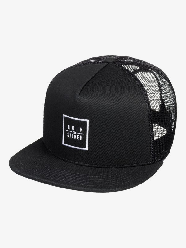 quiksilver, Clip Charger Trucker Hat, BLACK (kvj0) 0 Clip Charger Trucker Hat Black AQYHA04161 Quiksilver