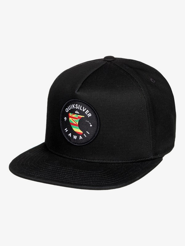 quiksilver, Destinado Snapback Hat, BLACK/HAWAII (xkks) 0 Destinado Snapback Hat Black AQYHA04182 Quiksilver