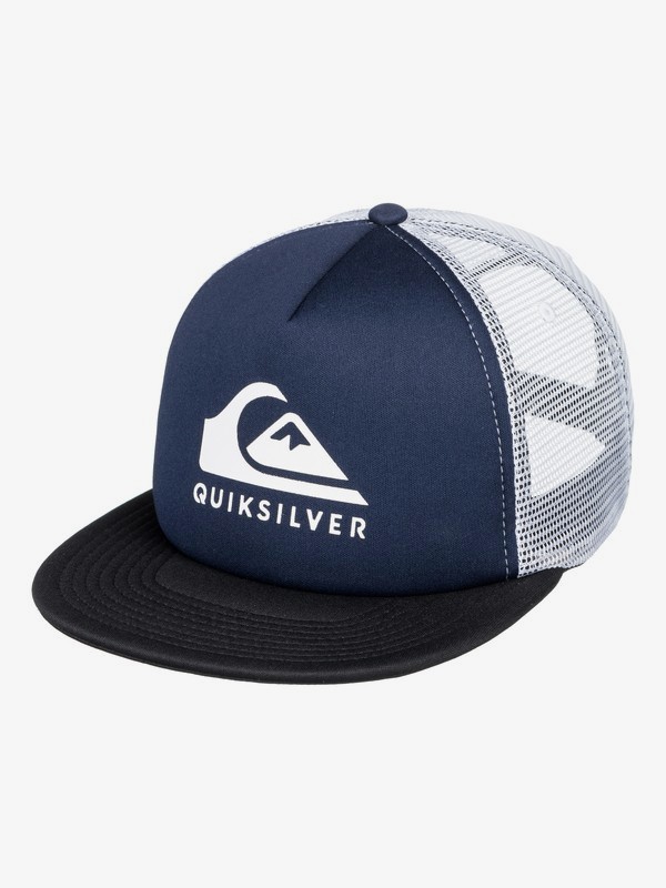 quiksilver, Foamslay - Trucker Cap for Men, NAVY BLAZER (byj0) 0 Foamslay - Trucker Cap for Men AQYHA04196 Quiksilver