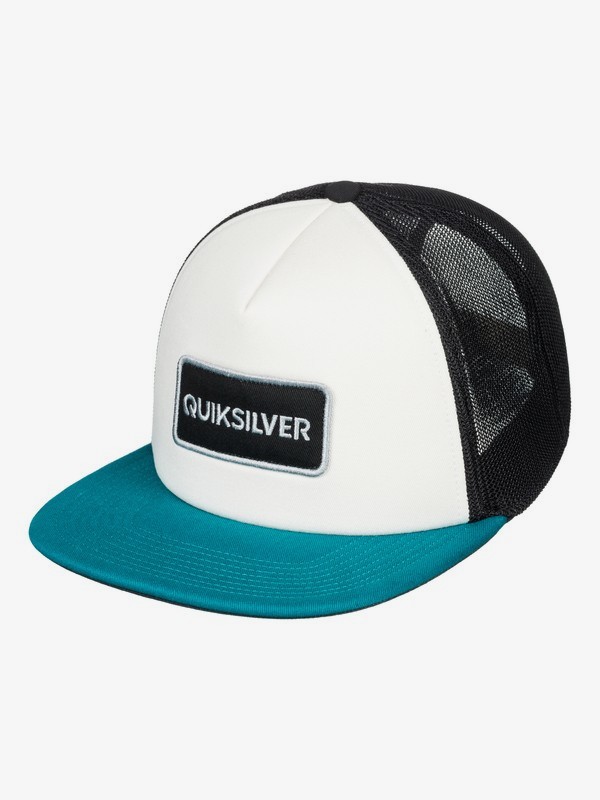 quiksilver, Startles Trucker Hat, BIRCH (wdw0) 0 Startles Trucker Hat White AQYHA04213 Quiksilver