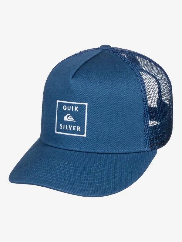 quiksilver, Clipster Snapback Hat, MEDIEVAL BLUE (bte0) 0 Clipster Snapback Hat Blue AQYHA04220 Quiksilver