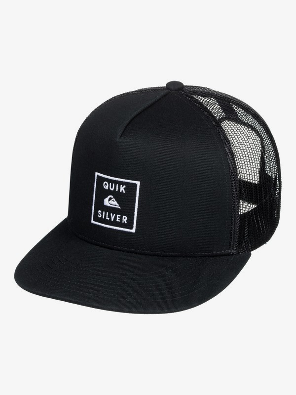 quiksilver, Clipster Snapback Hat, BLACK (kvj0) 0 Clipster Snapback Hat Black AQYHA04220 Quiksilver