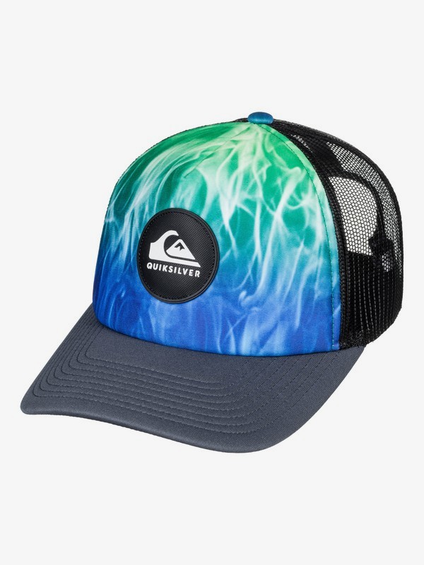 quiksilver, Bright Learnings - Trucker Cap for Men, IRON GATE (kzm0) 0 Bright Learnings - Trucker Cap for Men Black AQYHA04304 Quiksilver