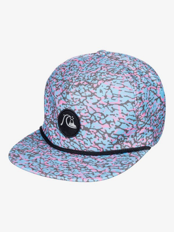 quiksilver, Dice Slicer Snapback Hat, MALIBU BLUE (bma0) 0 Dice Slicer Snapback Hat AQYHA04315 Quiksilver
