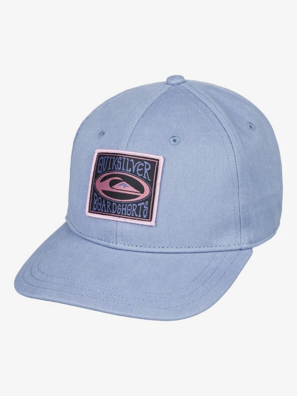 quiksilver, Dorry - Gorra con Ajuste Posterior a Presión para Hombre, STONE WASH (bkj0) 0 Dorry - Gorra con Ajuste Posterior a Presión para Hombre Azul AQYHA04323 Quiksilver