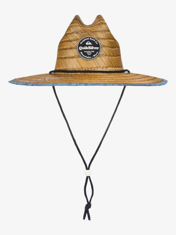 quiksilver, Outsider Repent Straw Lifeguard Hat, CHOCOLATE BROWN (csd0) 0 Outsider Repent Straw Lifeguard Hat Brown AQYHA04324 Quiksilver