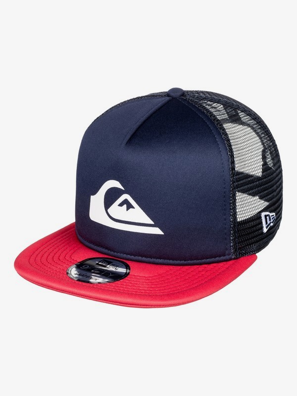 quiksilver, Podium Trucker Hat, NAVY BLAZER (byj0) 0 Podium Trucker Hat Blue AQYHA04332 Quiksilver