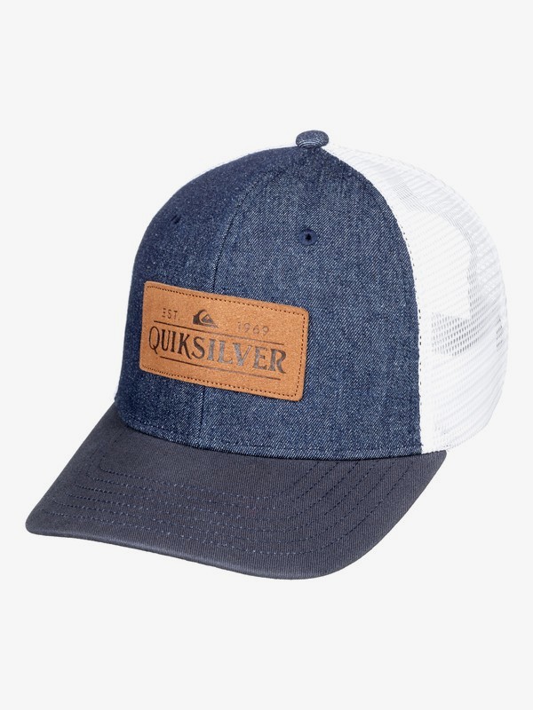 quiksilver, Vine Beater - Trucker Cap for Men, NAVY BLAZER (byj0) 0 Vine Beater - Trucker Cap for Men Blue AQYHA04336 Quiksilver