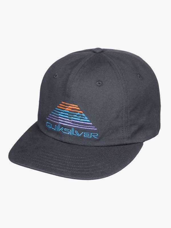 quiksilver, Comp Time - Gorra con cierre posterior ajustable a presión, BLACK (kvj0) 0 Comp Time - Gorra con cierre posterior ajustable a presión Negro AQYHA04372 Quiksilver