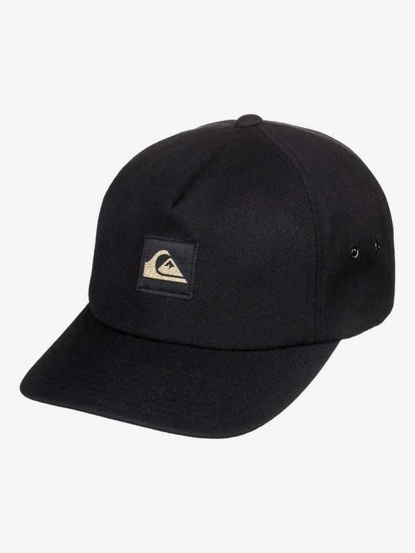 quiksilver, 50th Gold Snapback Cap, BLACK (kvj0) 0 50th Gold Snapback Cap Black AQYHA04373 Quiksilver
