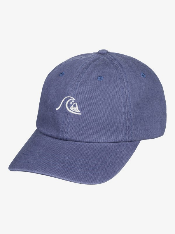 quiksilver, Rad Bad Dad Hat, NIGHT SHADOW (bpt0) 0 Rad Bad Dad Hat Blue AQYHA04374 Quiksilver