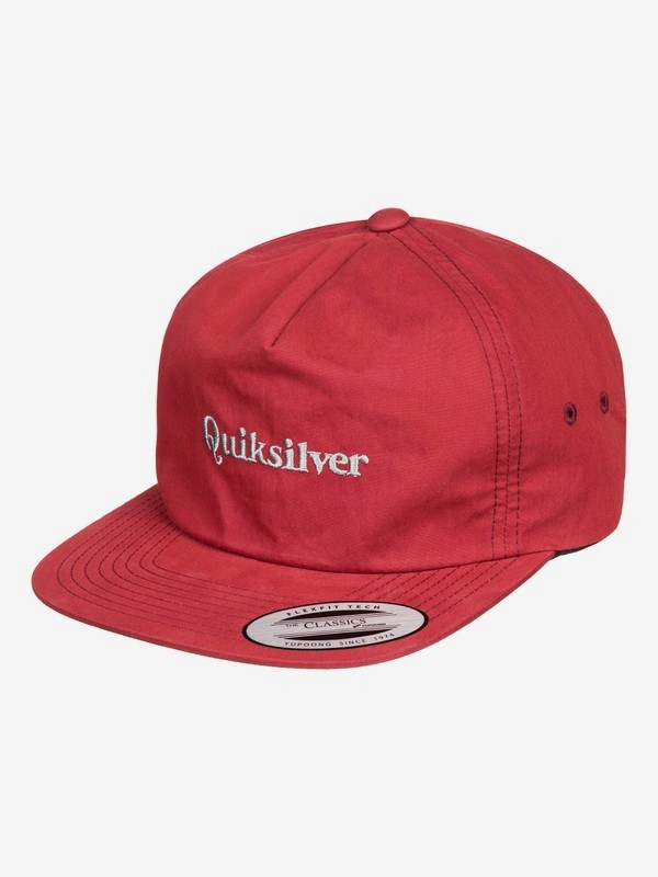 quiksilver, Days On End Snapback Cap, CORDOVAN (rrt0) 0 Days On End Snapback Cap Red AQYHA04375 Quiksilver