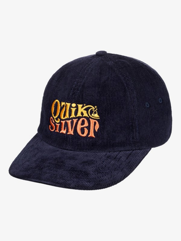 quiksilver, Dually Corduroy Snapback Cap, NAVY BLAZER (byj0) 0 Dually Corduroy Snapback Cap Blue AQYHA04379 Quiksilver