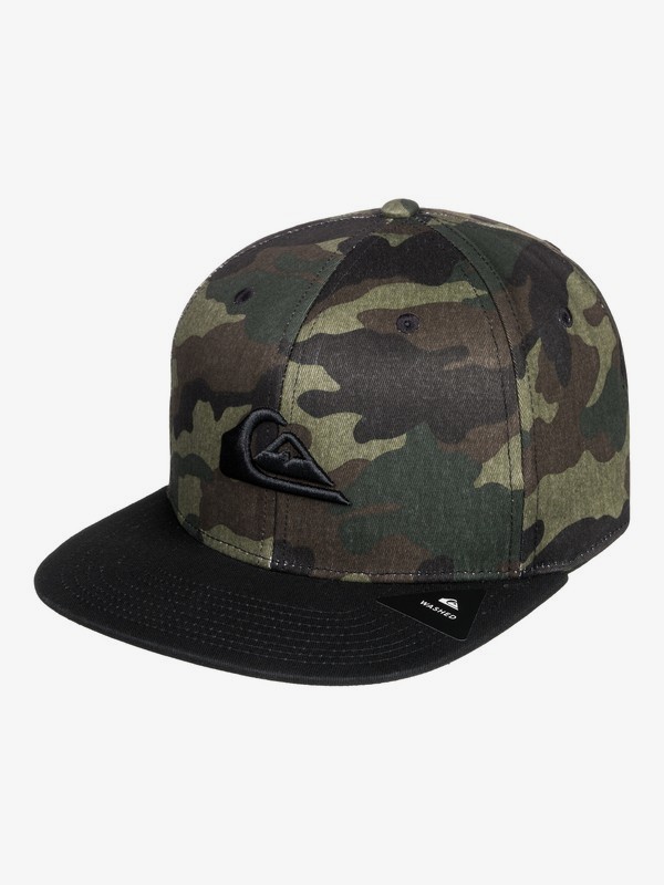 quiksilver, Gorra Broche de Presión Atrás - Chompers, CAMO (gra0) 0 Gorra Broche de Presión Atrás - Chompers Verde AQYHA04387 Quiksilver