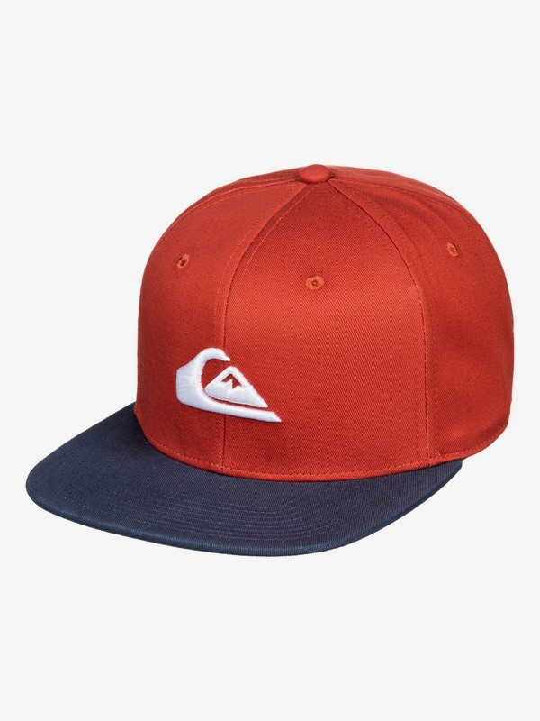 quiksilver, Chompers Snapback Cap, BURNT BRICK (mpm0) 0 Chompers Snapback Cap Pink AQYHA04387 Quiksilver