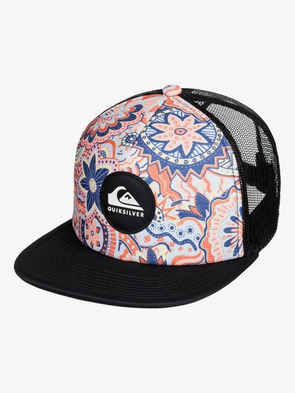 quiksilver, Fazers Trucker Cap, BLACK (kvj0) 0 Fazers Trucker Cap Black AQYHA04389 Quiksilver