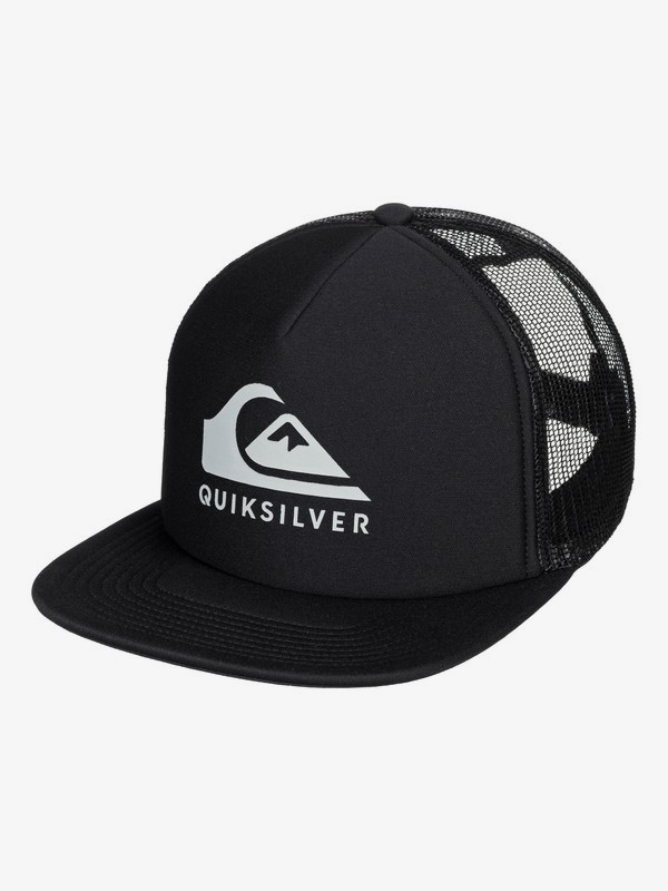 quiksilver, Foamslayer Trucker Cap, BLACK (kvj0) 0 Foamslayer Trucker Cap Black AQYHA04391 Quiksilver