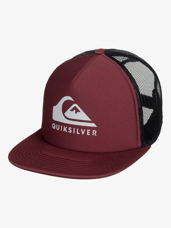 quiksilver, Foamslayer Trucker Hat, ANDORA (rsd0) 0 Foamslayer Trucker Hat Red AQYHA04391 Quiksilver