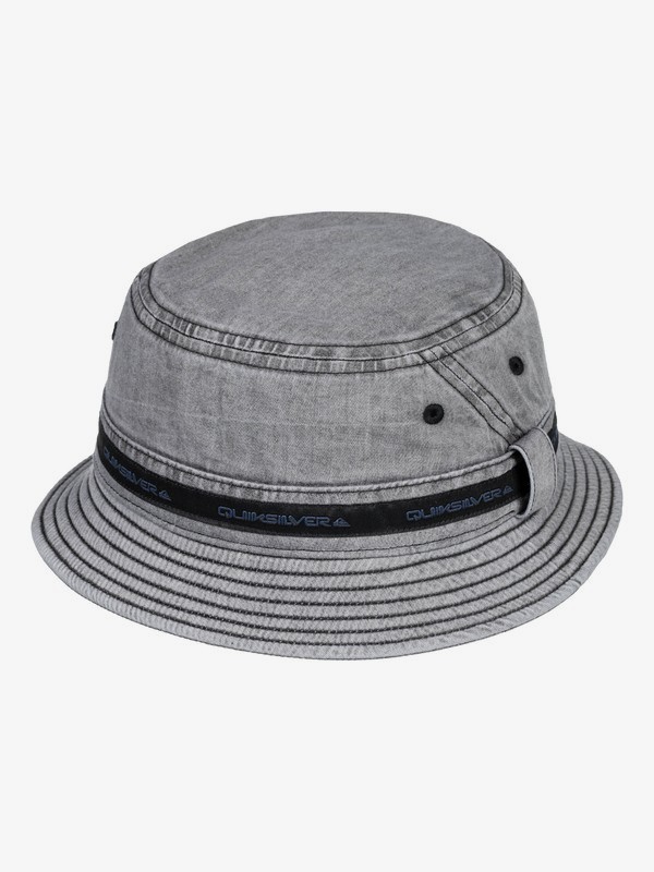 quiksilver, Tail Block Bucket Hat, BLACK (kvj0) 0 Tail Block Bucket Hat Black AQYHA04400 Quiksilver