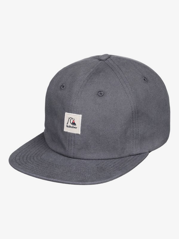 quiksilver, Cow Tipper Snapback Hat, IRON GATE (kzm0) 0 Cow Tipper Snapback Hat Black AQYHA04427 Quiksilver