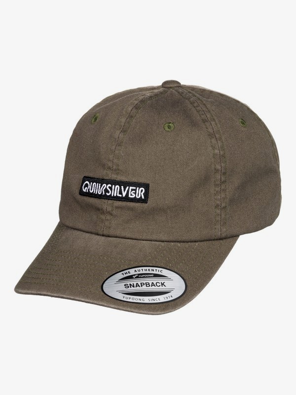 quiksilver, Carsons Dad Hat, CROCODILE (crn0) 0 Carsons Dad Hat Brown AQYHA04430 Quiksilver