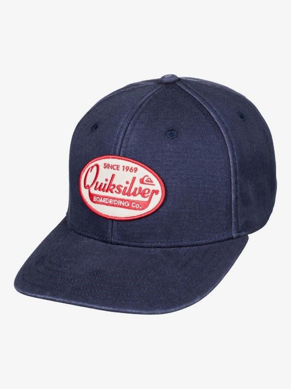 quiksilver, Polisher - Snapback Cap, NAVY BLAZER (byj0) 0 Polisher - Snapback Cap Blue AQYHA04432 Quiksilver